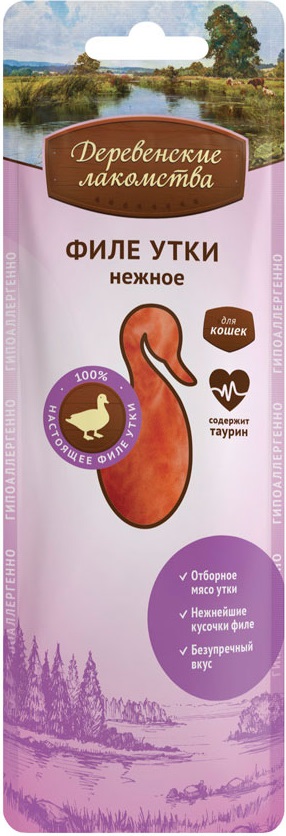 Деревенские лак-ва д/к филе утки нежное 10г
