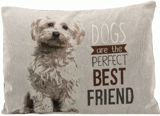 Лежак Chipo "Мальтезе", серый, 60х48см