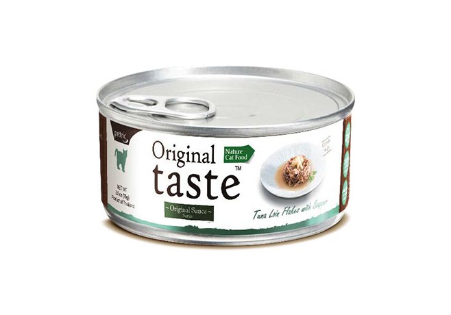 Консервы для Кошек Original Taste Тунец с Люцианом в Соусе 70 г Pettric