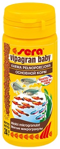 SERA 0700 Корм д/рыб VIPAGRAN BABY 50мл*24гр корм д/повседного кормления молодняка и мелкой рыбы *12 15993