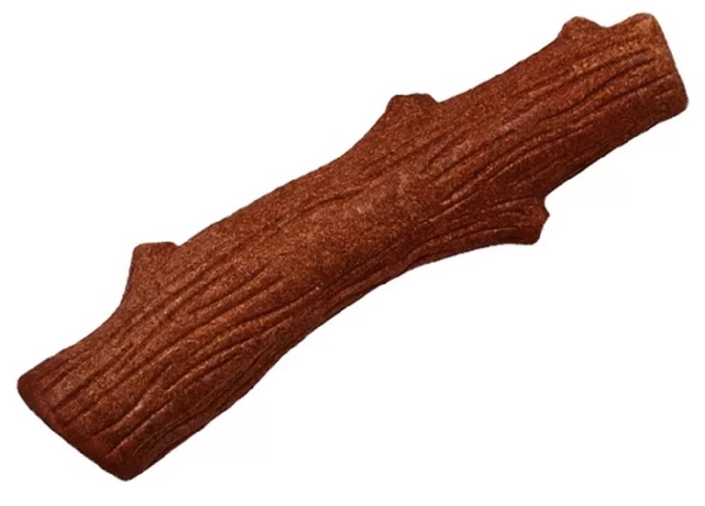 Petstages игрушка для собак Mesquite Dogwood c ароматом барбекю 10-13см