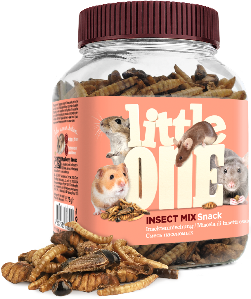 Little One лак-во смесь насекомых 75г