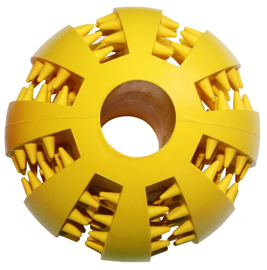 Игрушка для собак массажная из литой резины Мяч ø7см