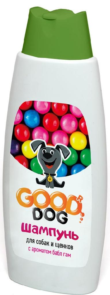 Good Dog Шампунь для СОБАК и ЩЕНКОВ с ароматом BUBBLE GUM, 250мл