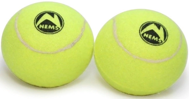 Игрушка для собак Мяч средний с пищалкой 2шт 6,5см