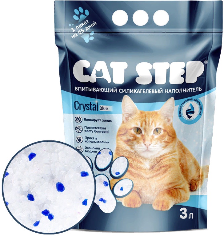 Наполнитель CAT STEP силикагелевый 3л