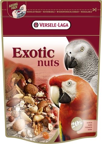 Versele-Laga EXOTIC NUTS корм для крупных попугаев с орехами 750г