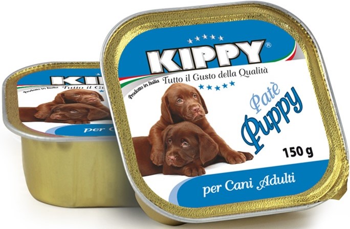 KIPPY конс. для щенков из говядины, индейки, курицы 150г