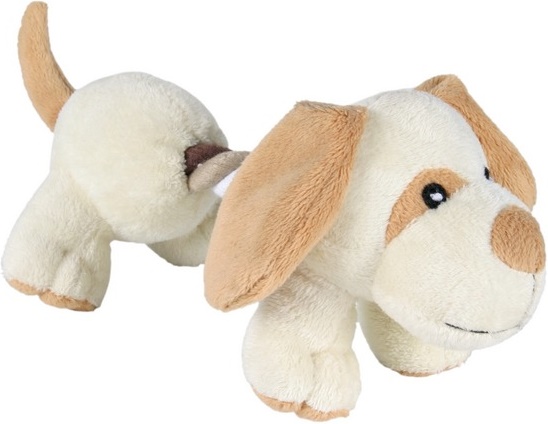 Игрушка для собак мягкая Собака/Слоник 17см