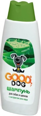 Шампунь для СОБАК и ЩЕНКОВ с экстрактом АЛОЭ ВЕРА 250мл GOOD DOG