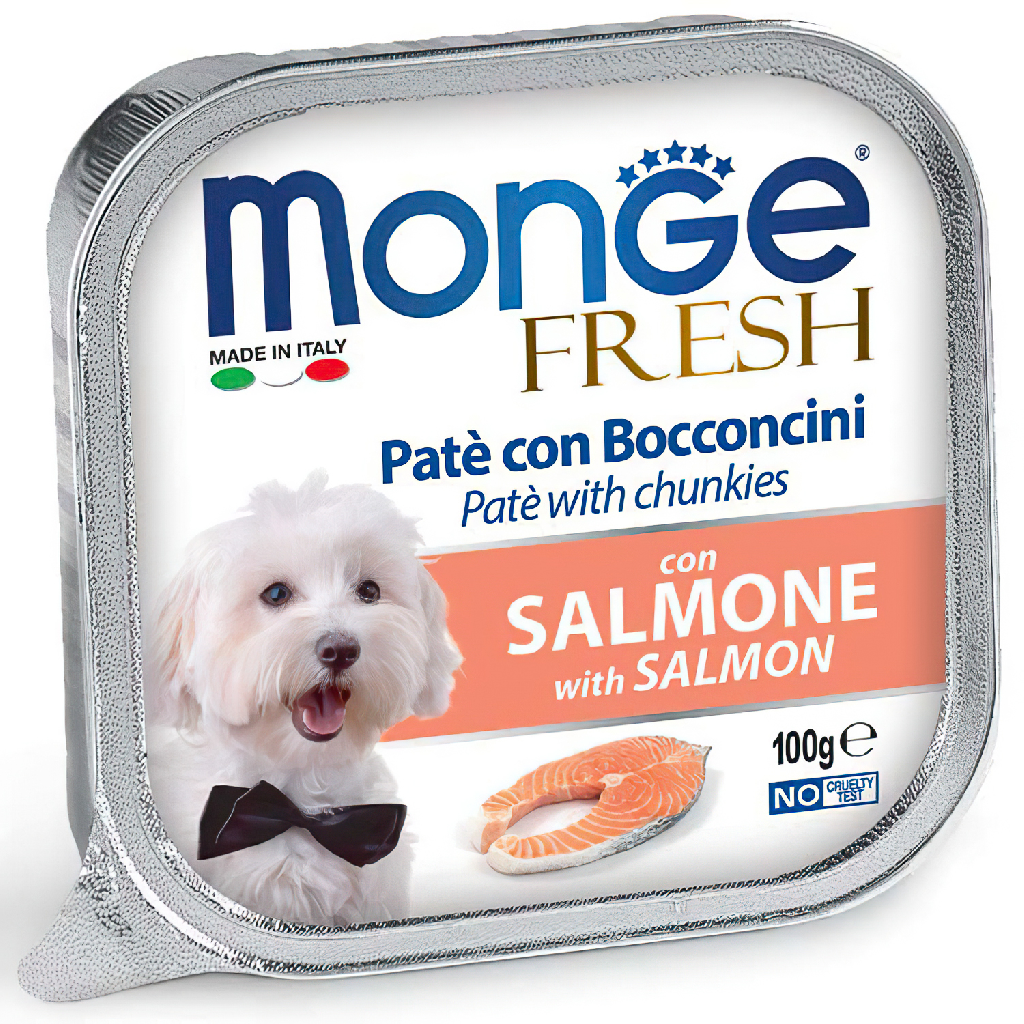 Monge Dog Fresh ламистер для собак лосось 100г