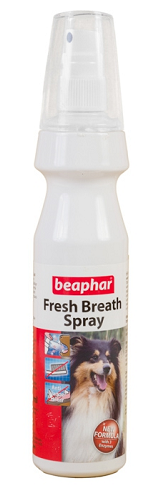 Беафар Спрей «Fresh Breath» для очистки зубов у собак, 150мл