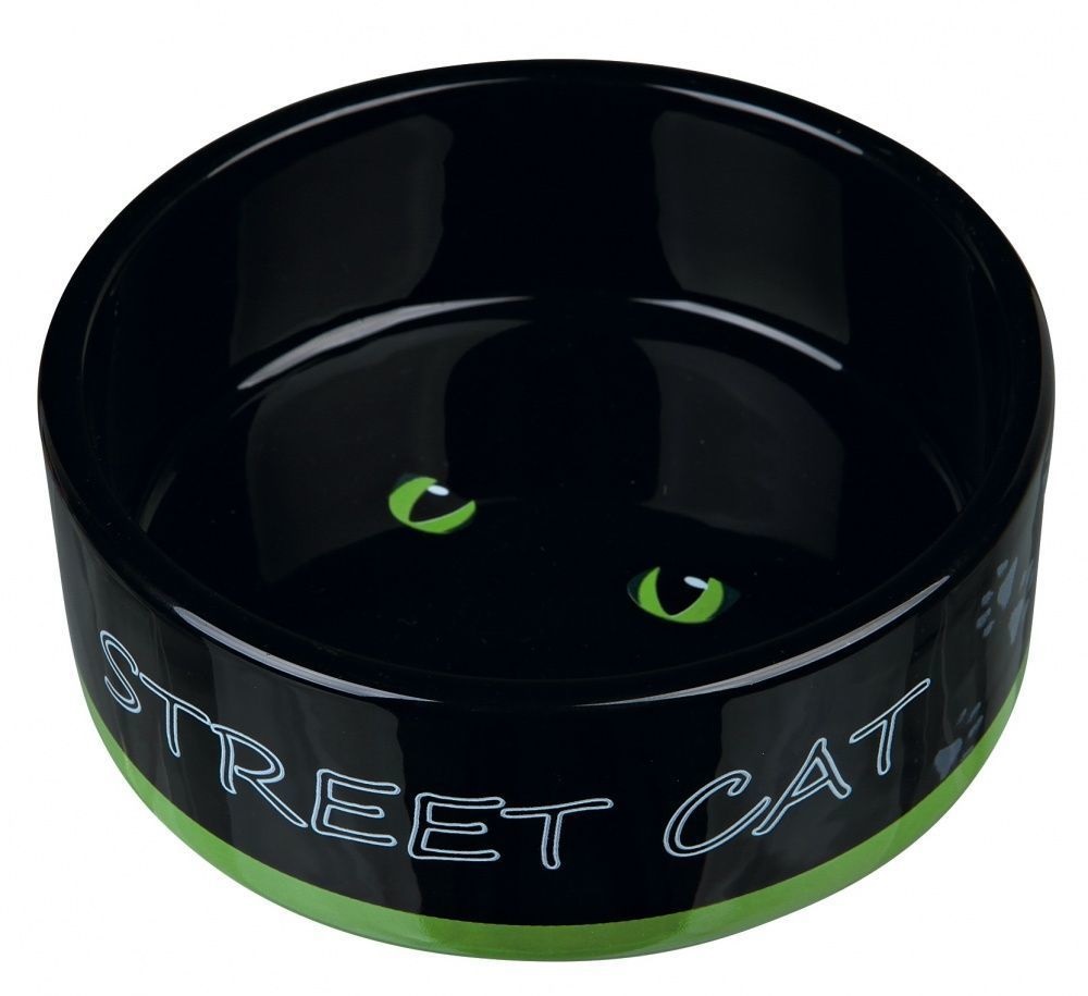 Миска керамическая Street Cat, 0.3л/ф 12см