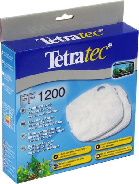 Tetra FF 1200 губка синтепон для внешнего фильтра 2шт