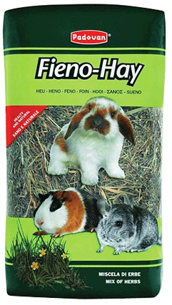 PADOVAN Fieno-Hay Сено д/грызунов Альпийские луговые травы 1кг*5шт