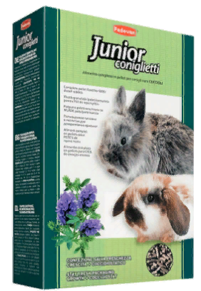 PADOVAN Junior coniglietti Корм для кроликов и молодняка 850г