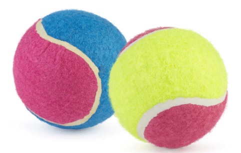 Игрушка для собак "Тенисный мяч"  6см