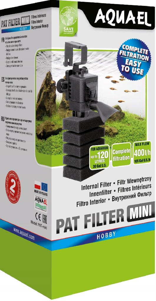 Внутренний фильтр PAT-MINI 400 л/ч 120л