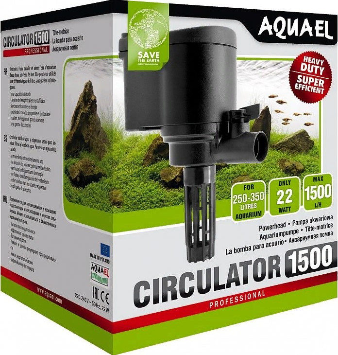 Помпа-циркулятор AQUAEL 1500 1100л/ч (до 250-350л)