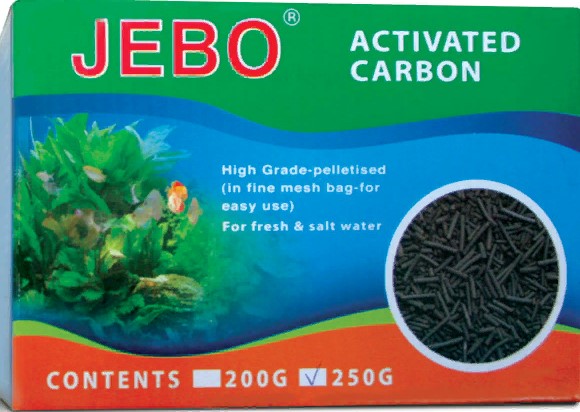 Уголь активированный, 250г, Jebo